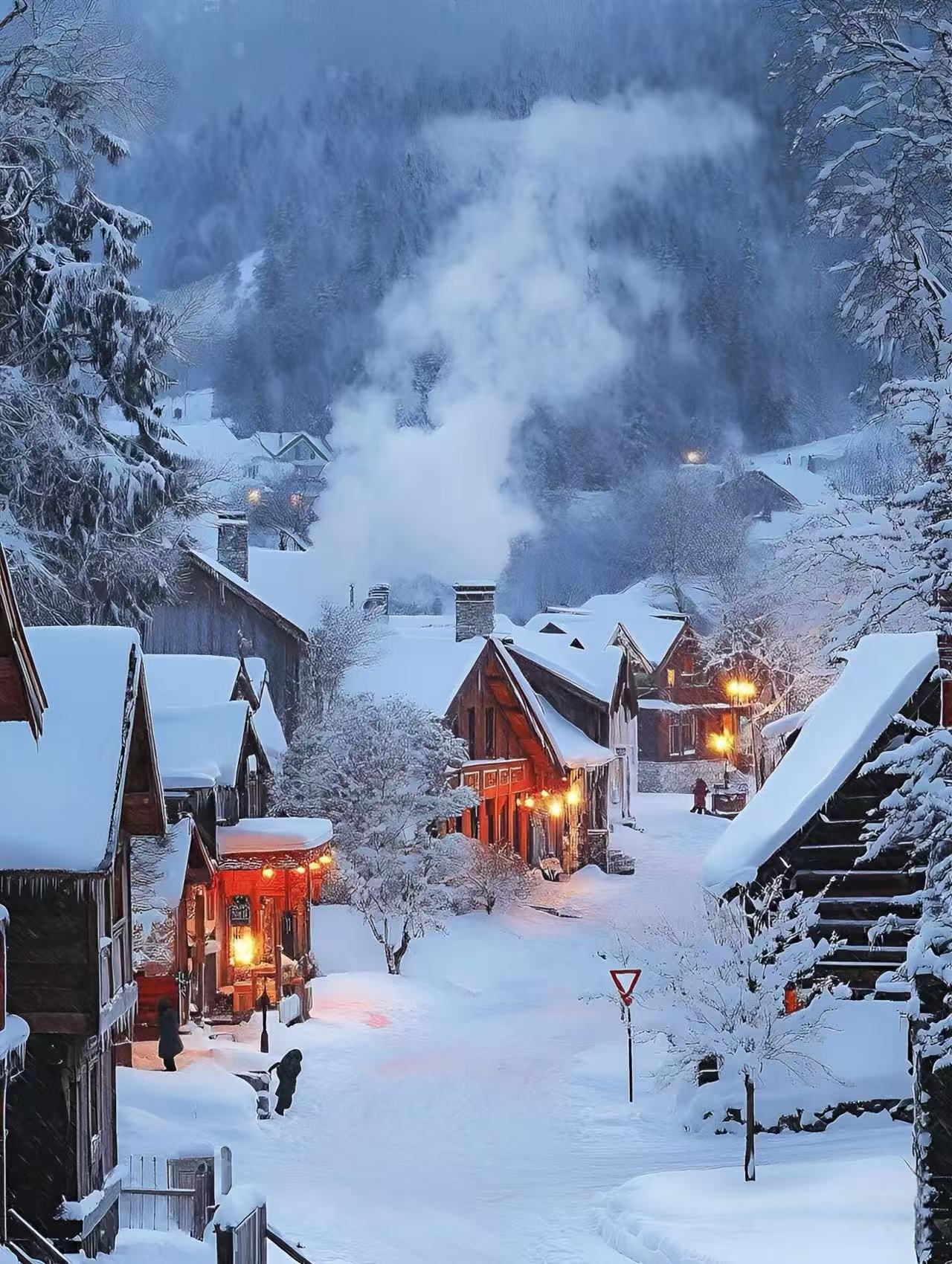Snow near Chengdu at Xiling, Bipenggou and Mount Siguniang in Sichuan